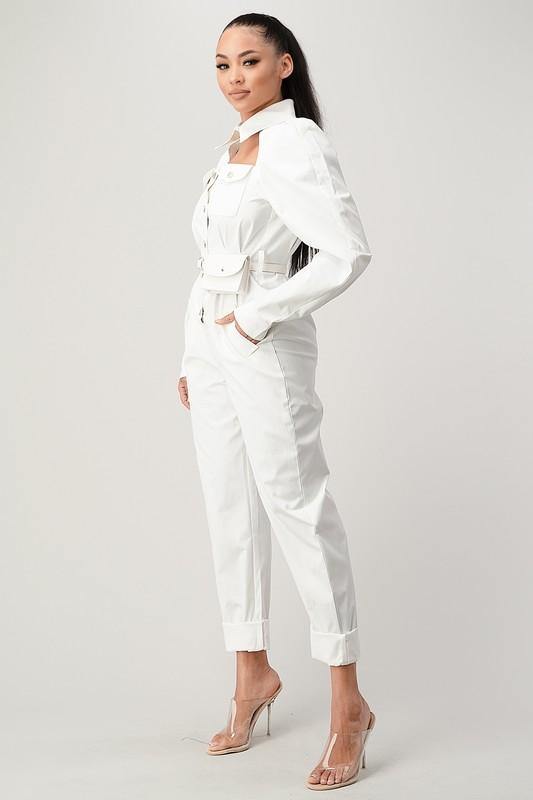Cut-Out Jumpsuit - BlazeNYC