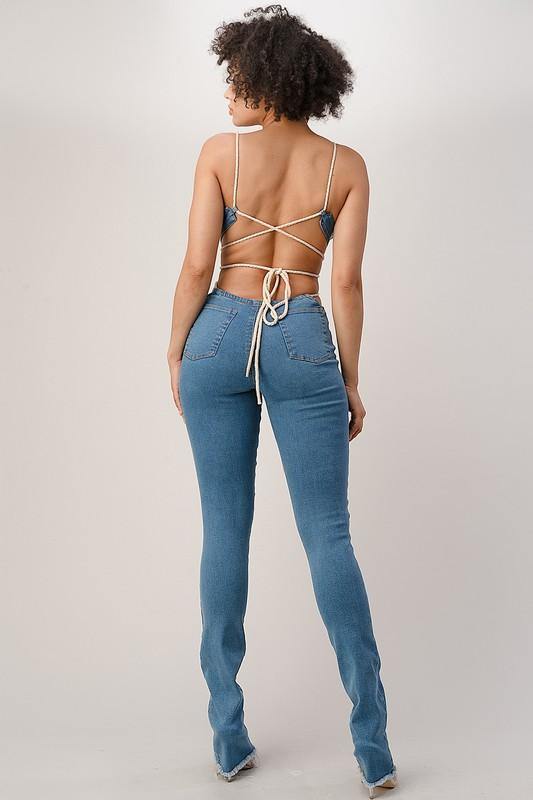 Everything Nice Denim Set - BlazeNYC