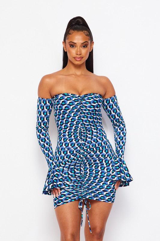 Retro Mini Dress - BlazeNYC