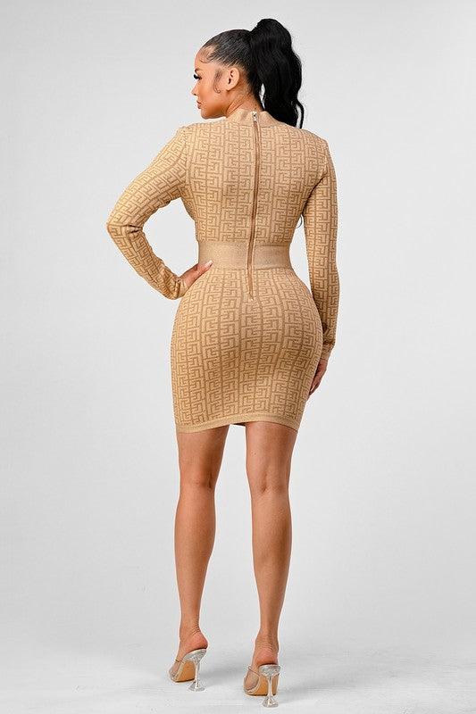 Label Me Bandage Dress - BlazeNYC